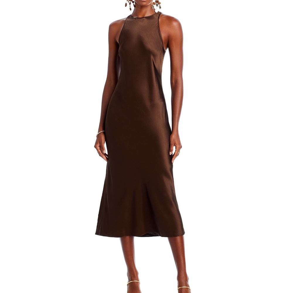 Rails Solene Midi Dress in Dark Moss (XL)